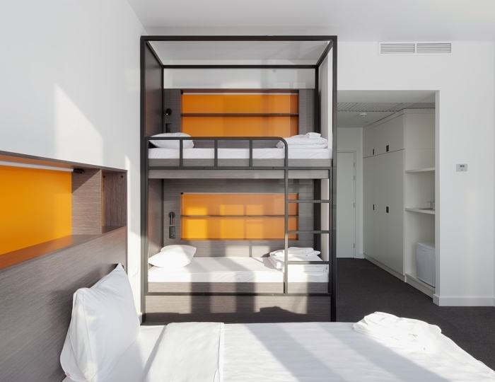 Стандарт 2-комнатный 6-местный с 2-ярусной кроватью - Отель Delta Sirius / Дельта Сириус