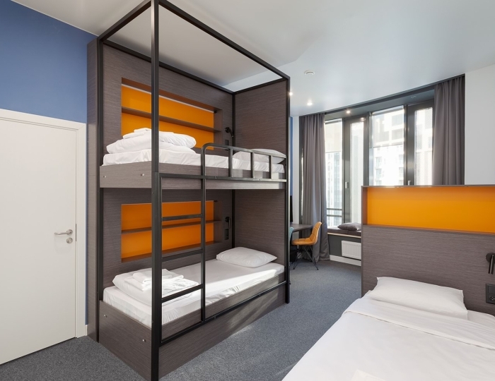 Стандарт 2-комнатный 7-местный с 2-ярусной кроватью - Отель Delta Sirius / Дельта Сириус